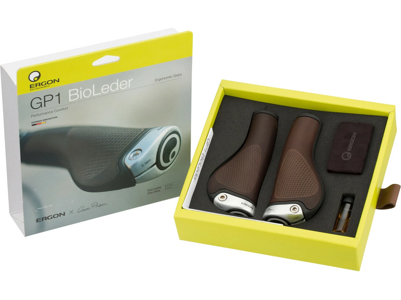 ERGON GP1 BioLeder Lenkergriffe 5 ERGON GP1 BioLeder Lenkergriffe – Bild 5