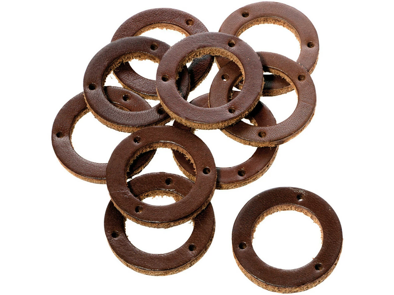 BROOKS Lederringe Für Lenkergriffe 1 BROOKS Lederringe Für Lenkergriffe