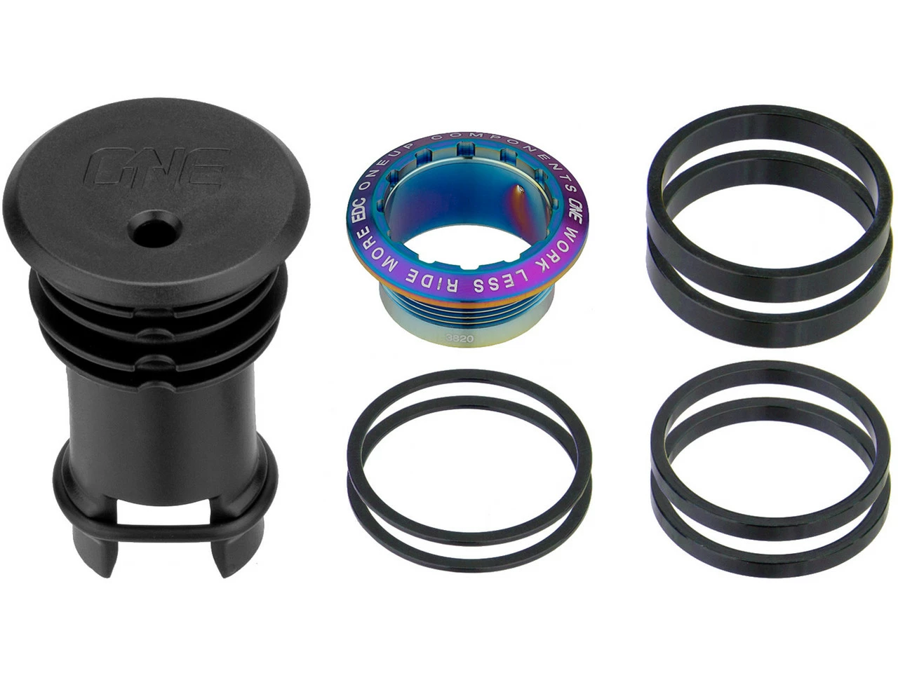 OneUp Components EDC Top Cap Steuersatzkappe 1 OneUp Components EDC Top Cap Steuersatzkappe