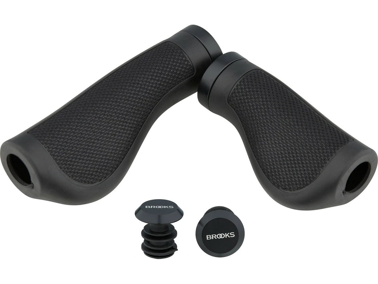 BROOKS Cambium Ergonomic Rubber Lenkergriffe Für Drehgriffschalter Einseitig 1 BROOKS Cambium Ergonomic Rubber Lenkergriffe Für Drehgriffschalter Einseitig