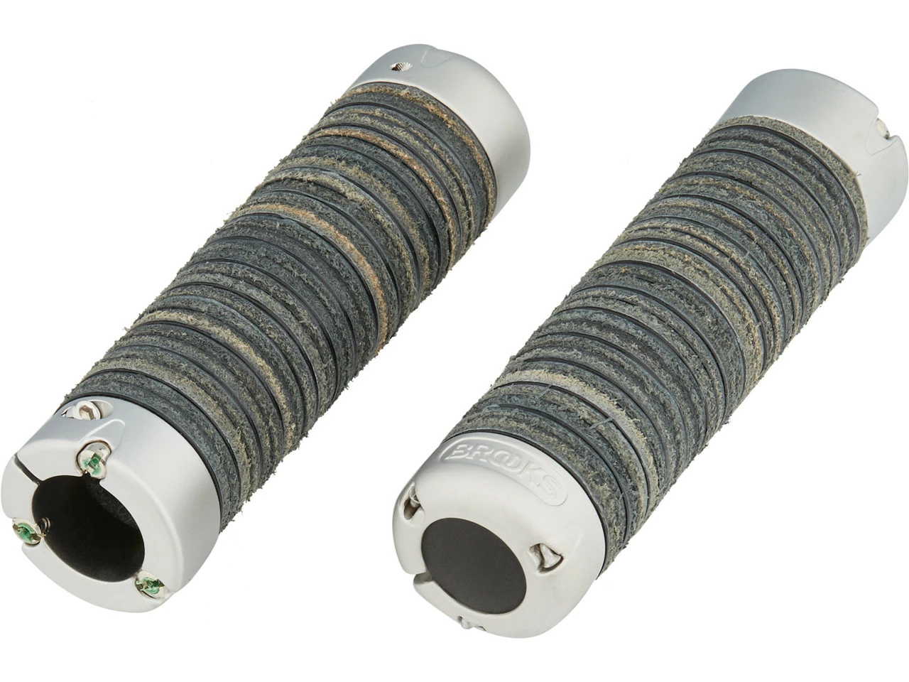 BROOKS Plump Leather Grips Lenkergriffe 5 BROOKS Plump Leather Grips Lenkergriffe – Bild 5