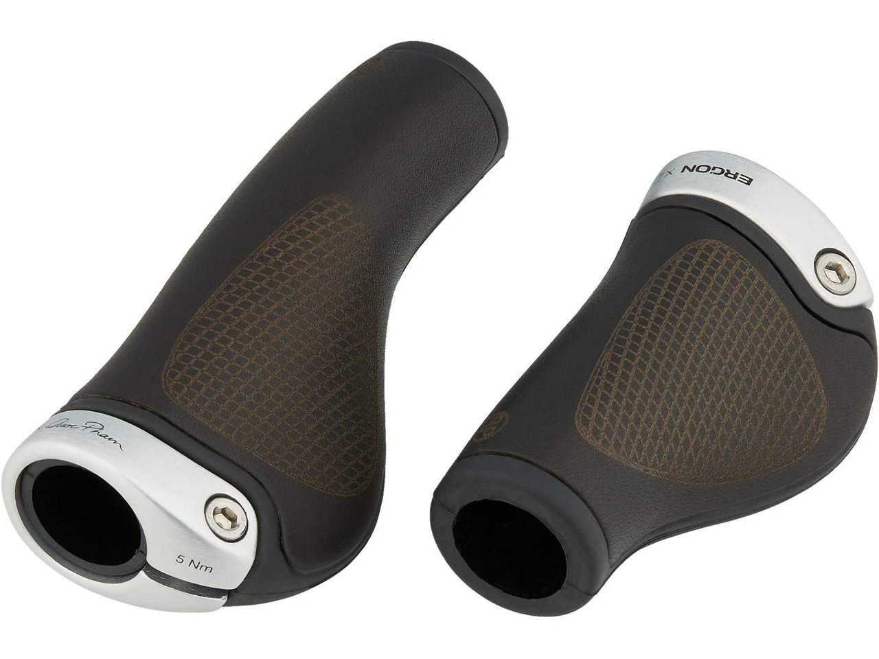 ERGON GP1 BioLeder Lenkergriffe Für Drehgriffschalter Einseitig 2 ERGON GP1 BioLeder Lenkergriffe Für Drehgriffschalter Einseitig – Bild 2