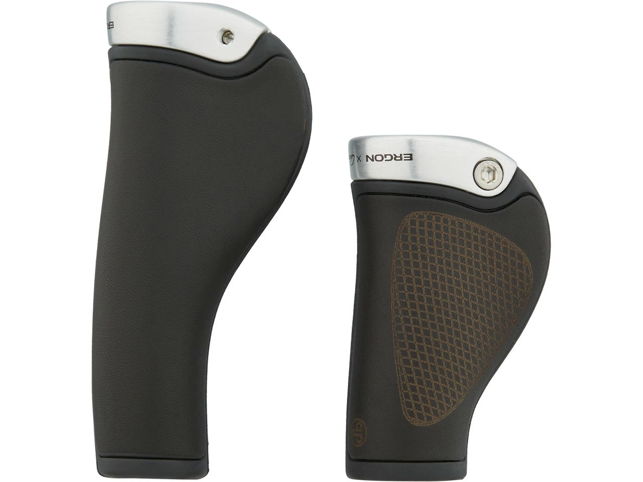 ERGON GP1 BioLeder Lenkergriffe Für Drehgriffschalter Einseitig 3 ERGON GP1 BioLeder Lenkergriffe Für Drehgriffschalter Einseitig – Bild 3